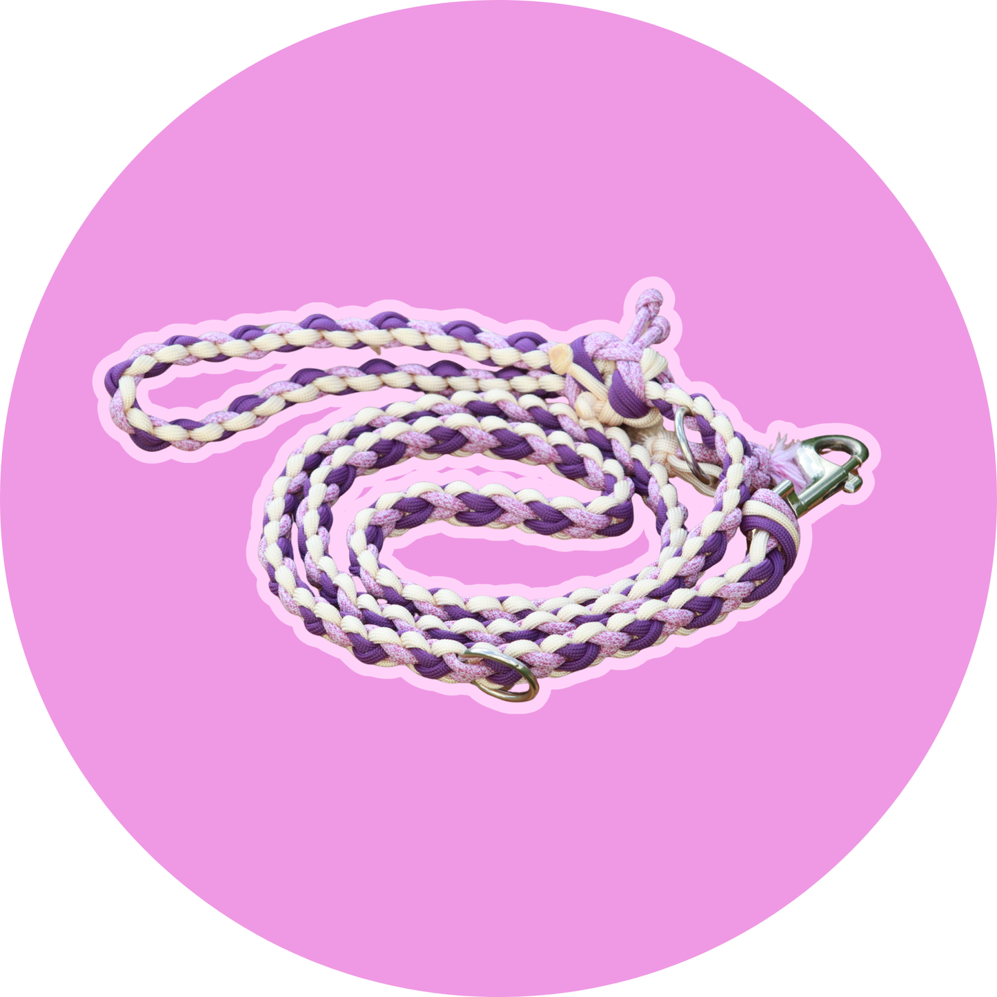 Laisse SAM — Laisse paracorde chien fait main