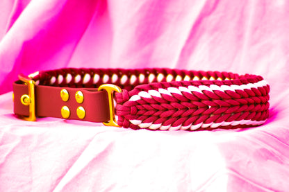 Collier APPY, collier paracorde chien fait main