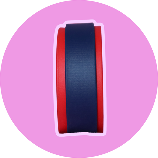 Collier FLAM - double Biothane® 25/38mm chien