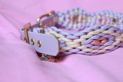 Collier LOSANGES, collier paracorde chien fait main