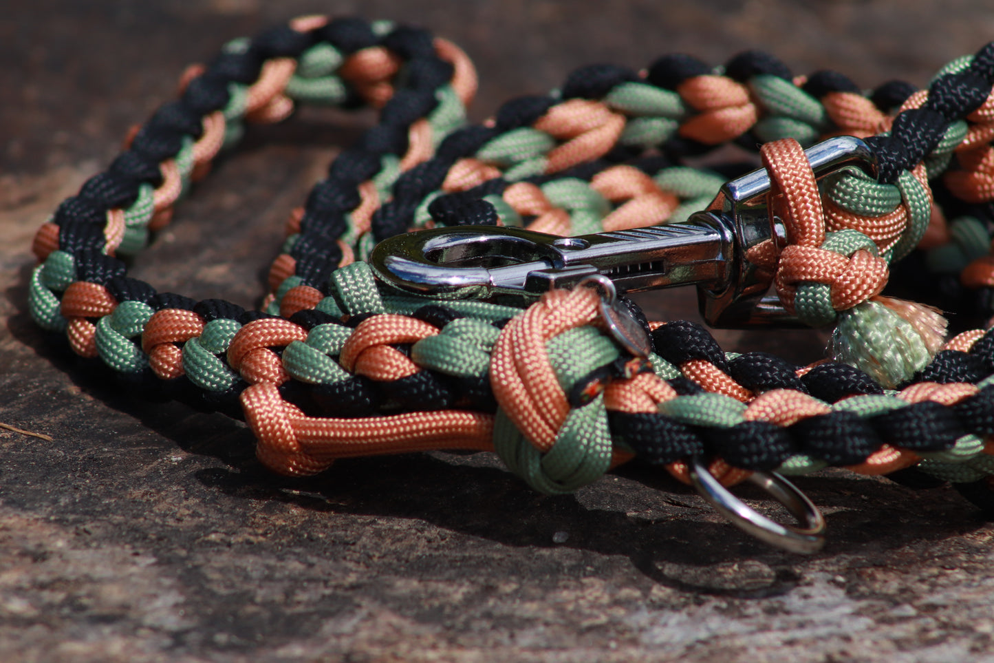 Laisse SAM — Laisse paracorde chien fait main